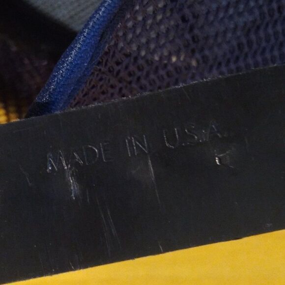 Vintage New Era Nordic Skiers Live Longer Patch Snap Back Trucker Hat - Picture 9 of 9